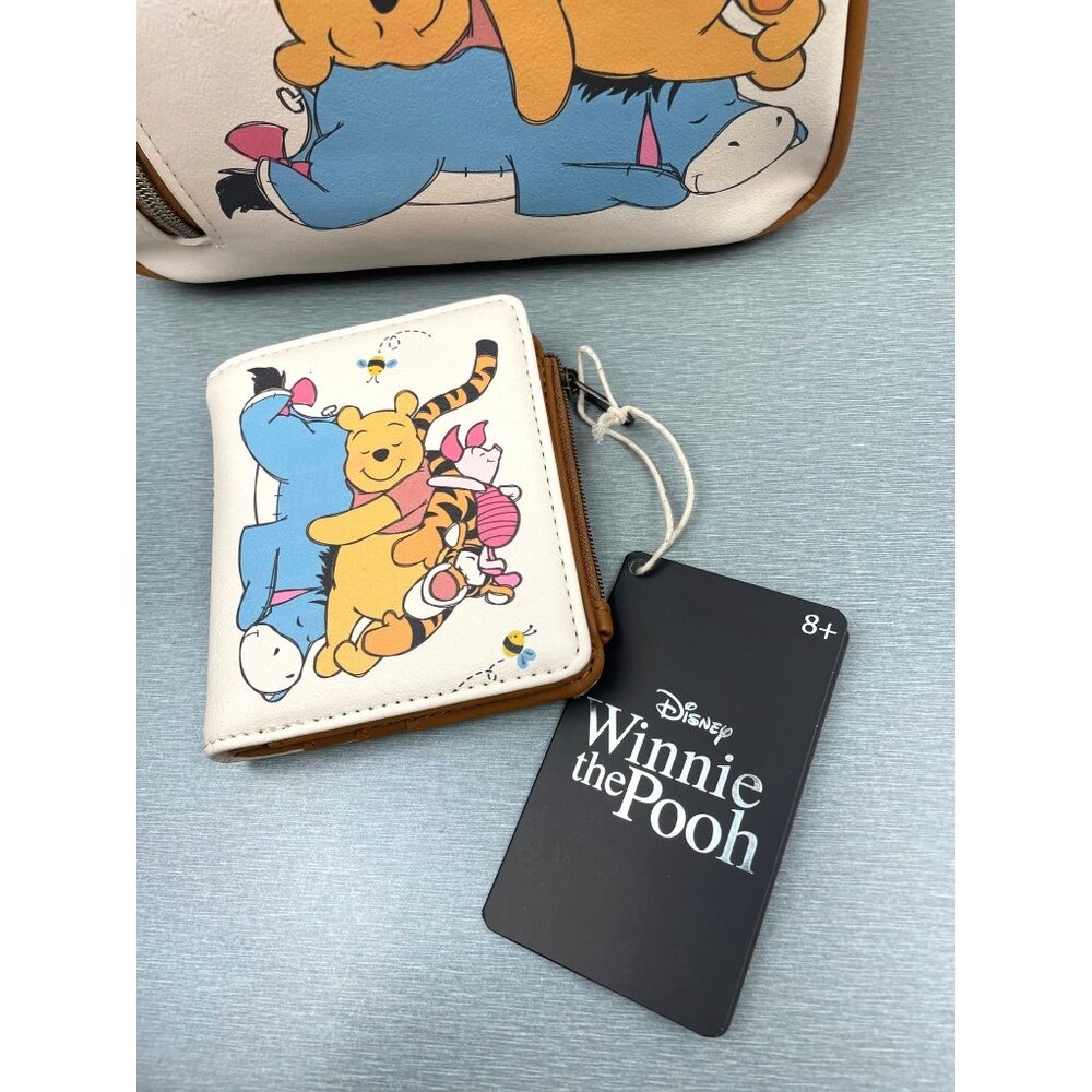 Loungefly Disney Winnie The Pooh & Friends Sleeping Mini Backpack & Wallet Set - Picture 8 of 16
